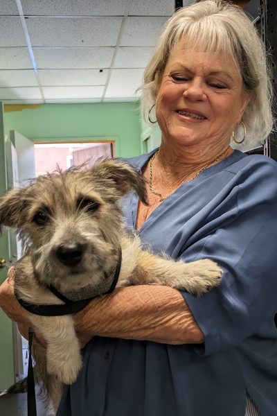 Betty with her new mom!