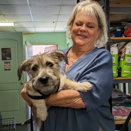 Betty with her new mom!