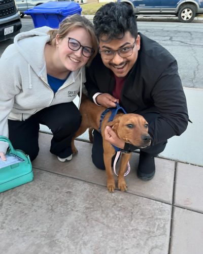 Lulu w her forever family